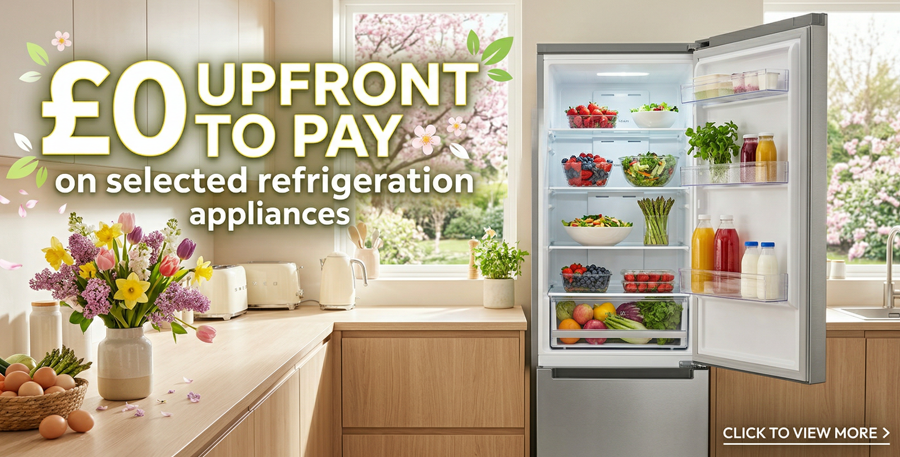 DEAL: £0.00 to pay upfront on selected refrigeration appliances